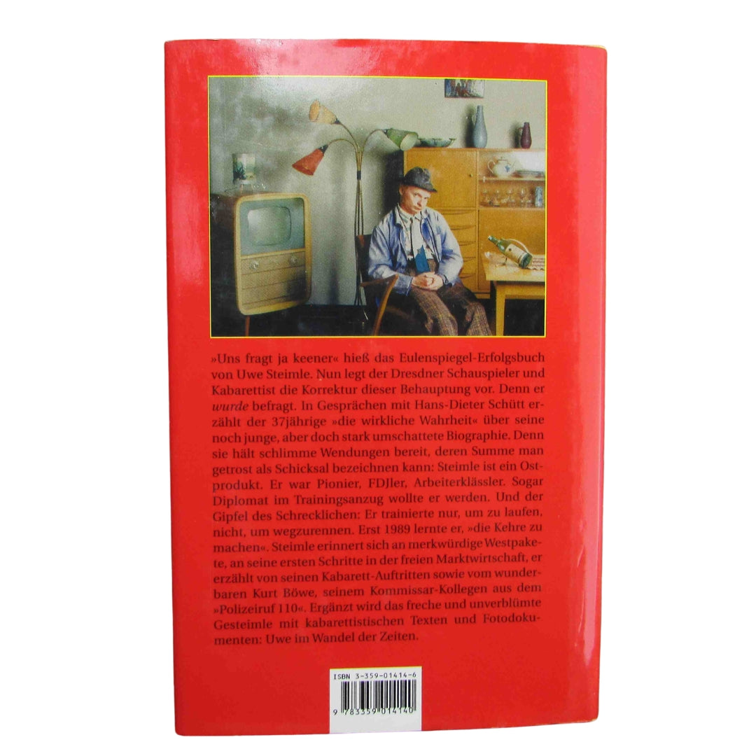 Uwe Steimle: Mich fragt ja eener| Buch Hardcover Antiquarisch (Sehr gut)