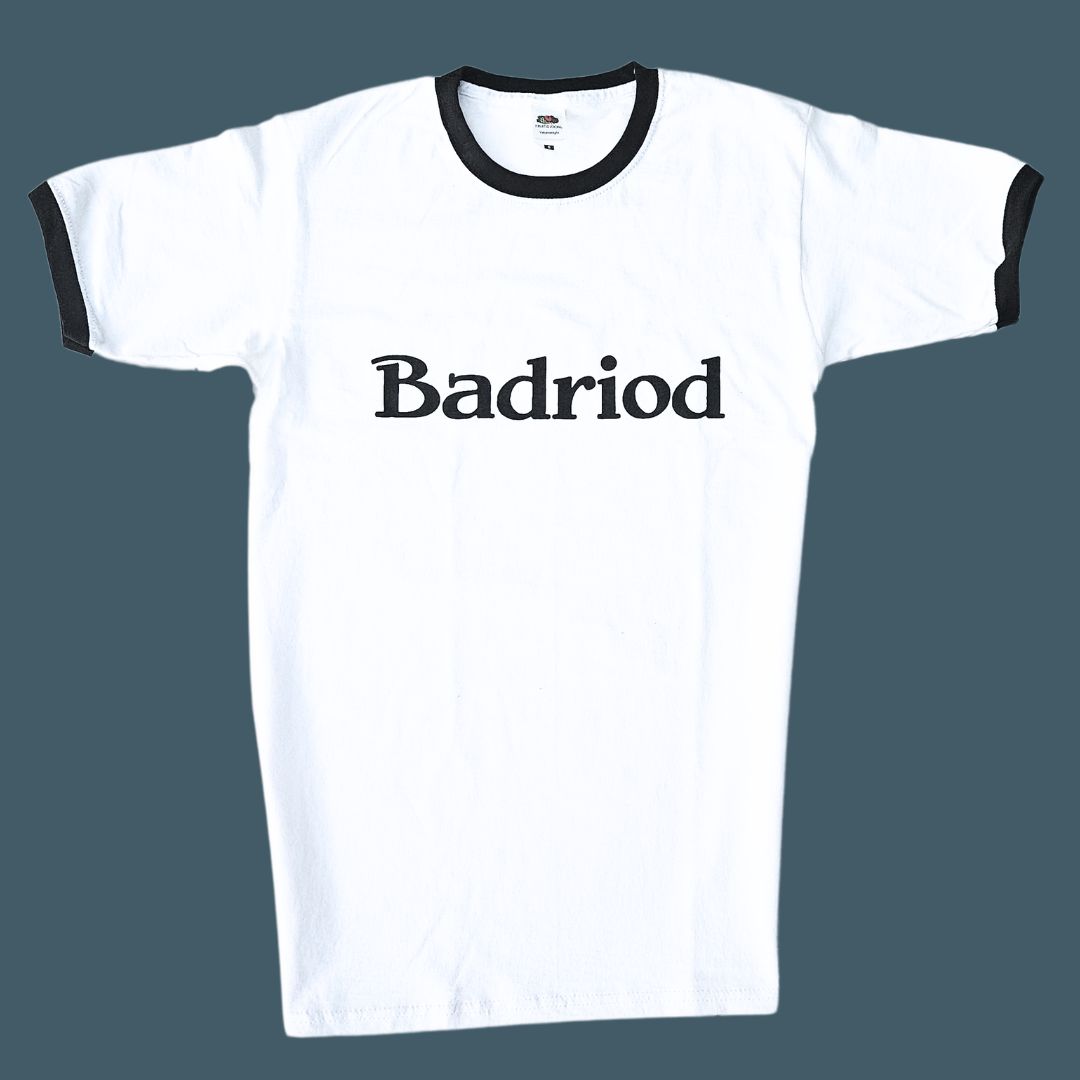 T-Shirt "Badriod" Weiß Uwe Steimle