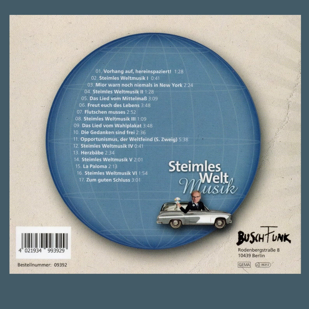 Audio CD - Steimles Weltmusik - Uwe Steimle