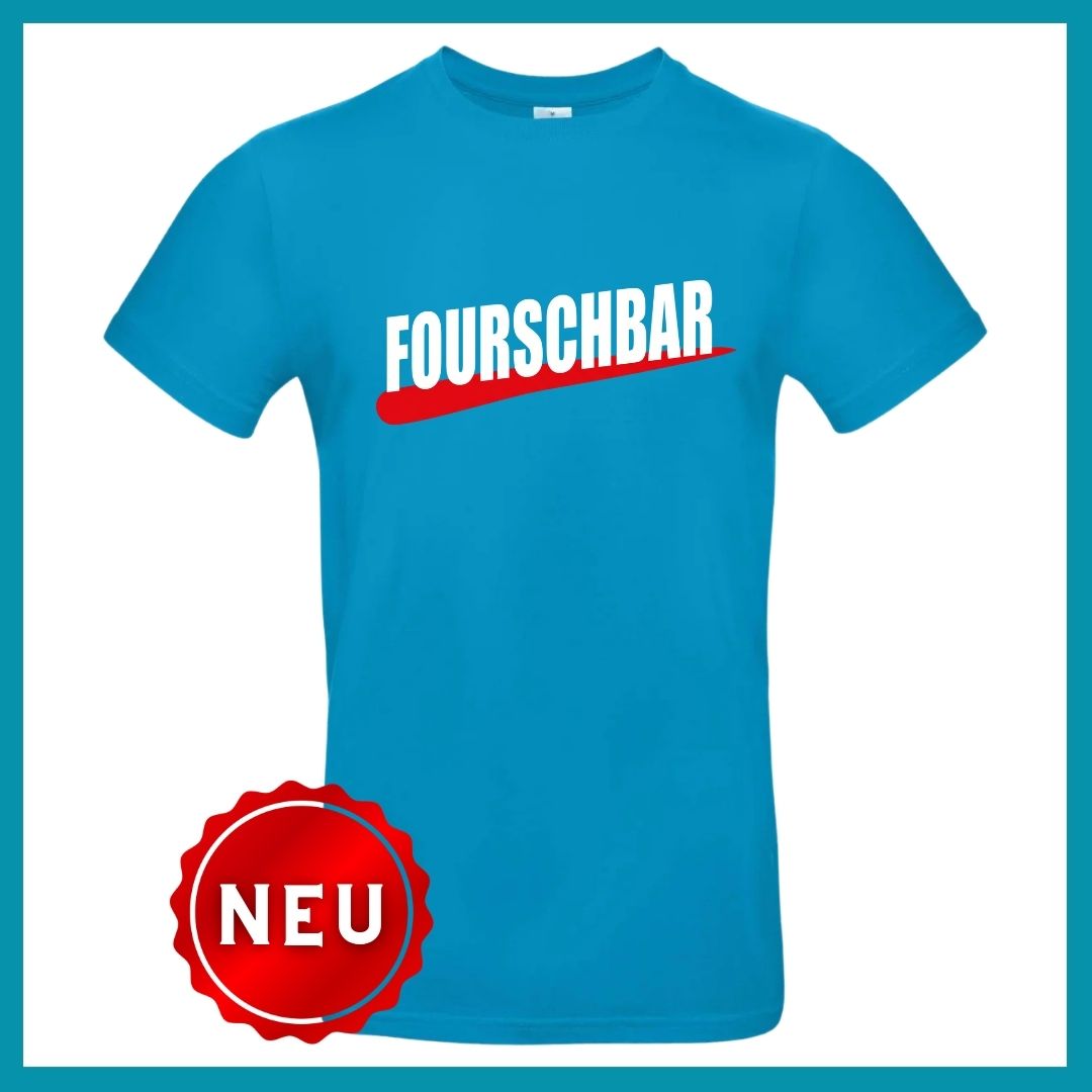 T-Shirt "FOURSCHBAR" – Sächsisch. Frech. Einfach fourschbar! Uwe Steimle