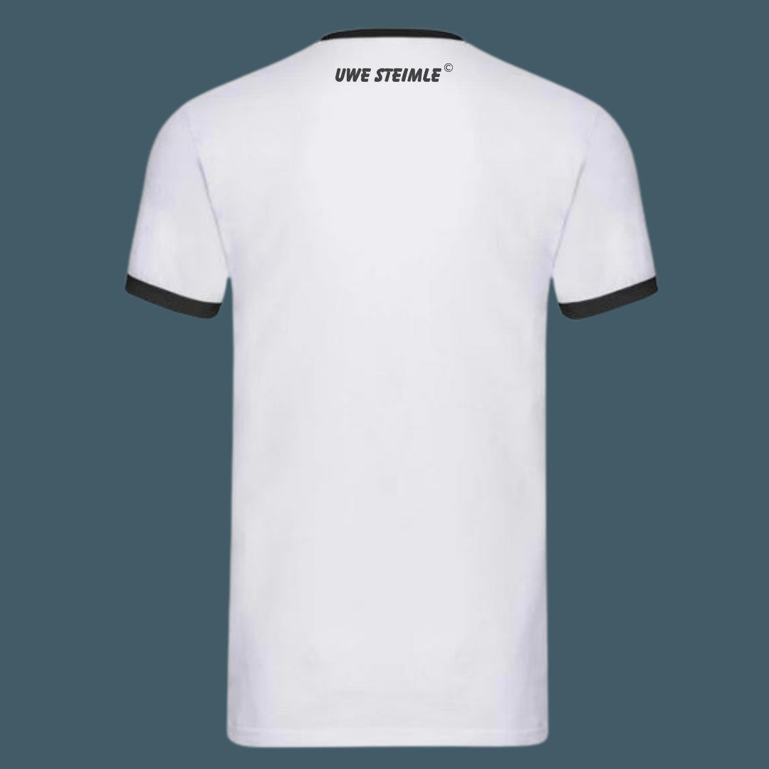 T-Shirt "Badriod" Weiß Uwe Steimle