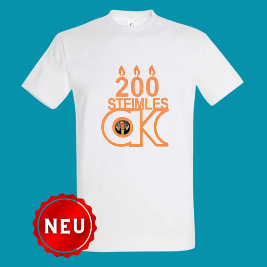 T-Shirt/Premium - Unterstützer Niggi zur 200. Ausgabe von Steimles Aktueller Kamera