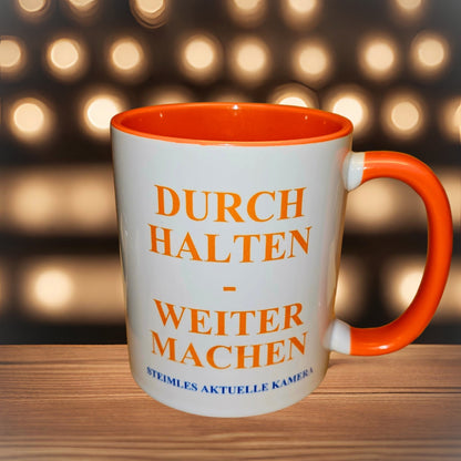 AK Tasse Eisvogel  "Uwe Steimles Aktuelle Kamera Tasse"  Uwe Steimle