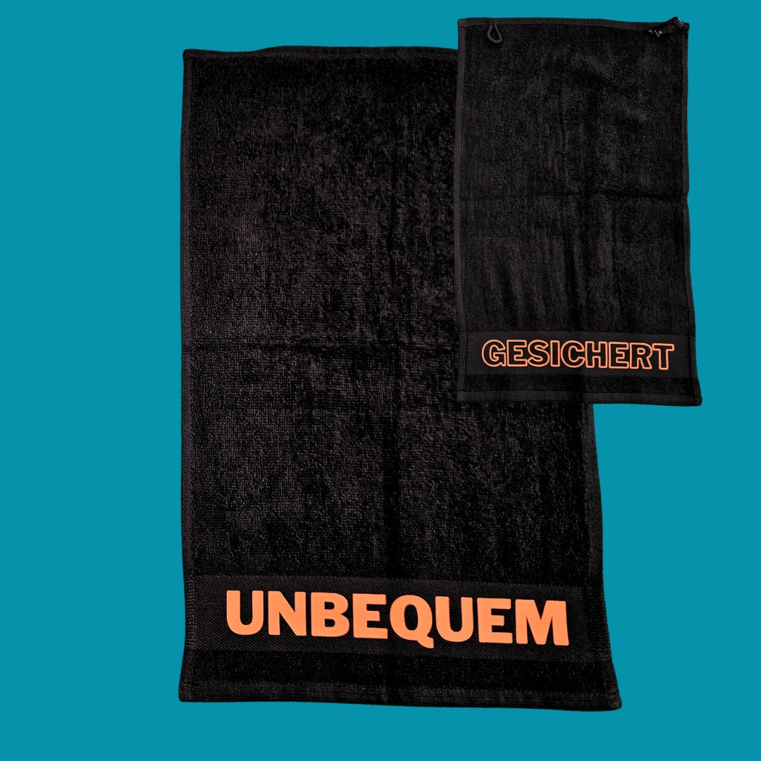 Handtuch - GESICHERT UNBEQUEM - Uwe Steimle