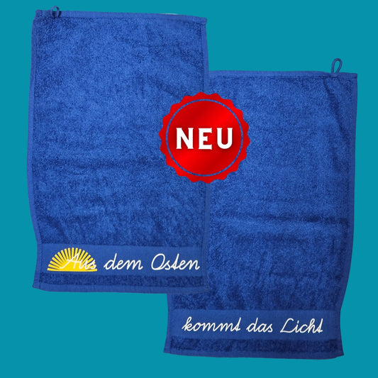 Gästehandtuch - Aus dem Osten kommt das Licht - Uwe Steimle
