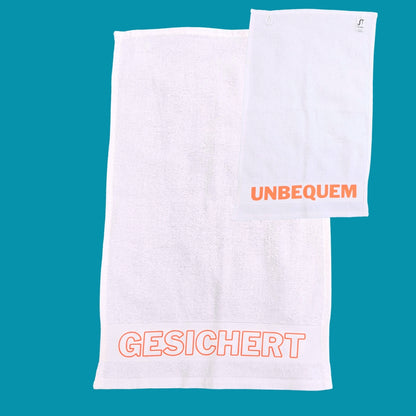Handtuch - GESICHERT UNBEQUEM - Uwe Steimle