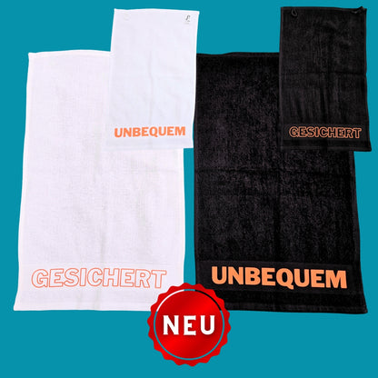 Handtuch - GESICHERT UNBEQUEM - Uwe Steimle