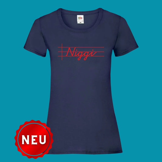 Uwe Steimle T-Shirt "Niggi" - navy - (Damen)
