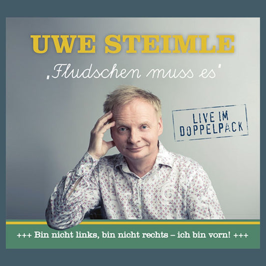 Audio Doppel-CD "Fludschen muss es" Uwe Steimle