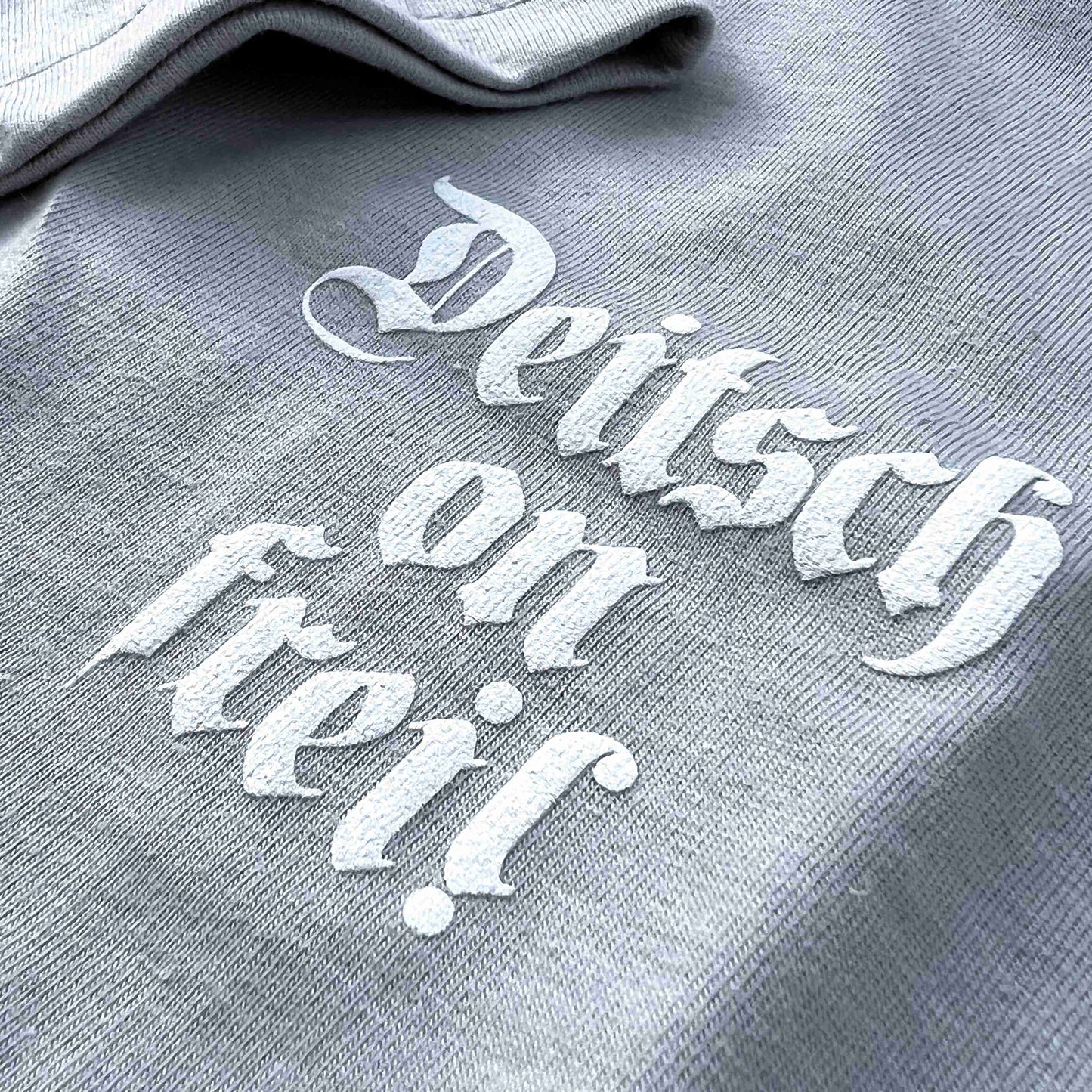 T-Shirt "Deitsch on frei wolln mer sei!" - Uwe Steimle