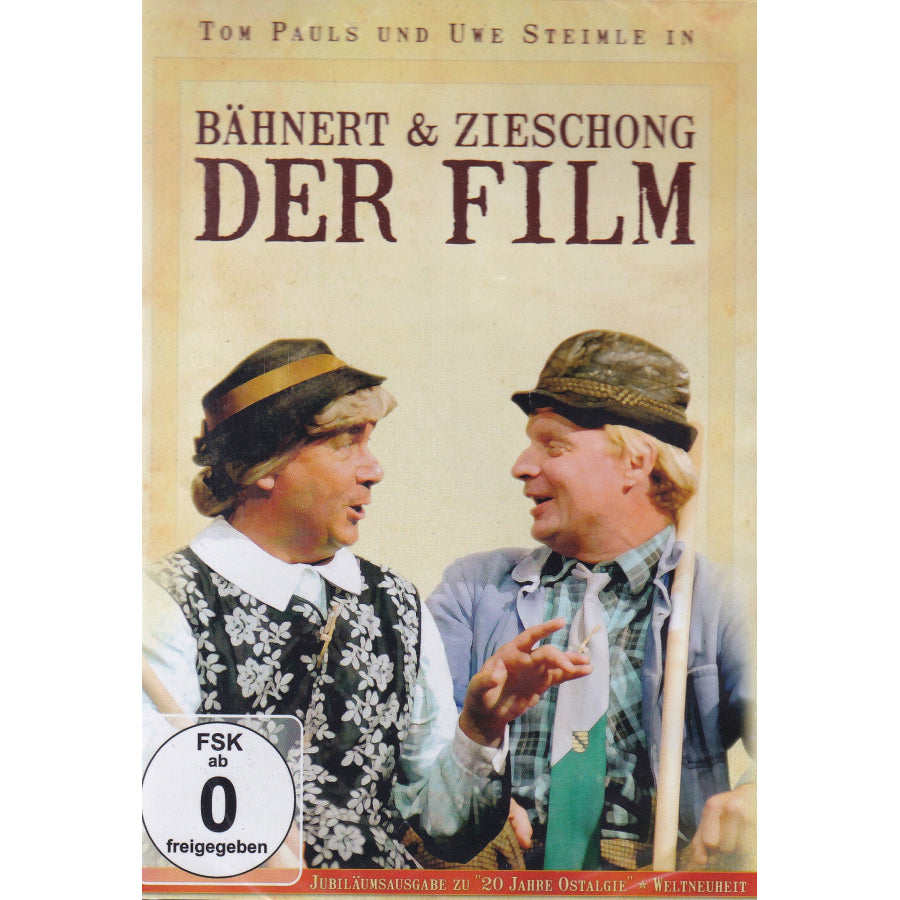 DVD - Tom Pauls und Uwe Steimle in Bähnert & Zieschong - Der Film